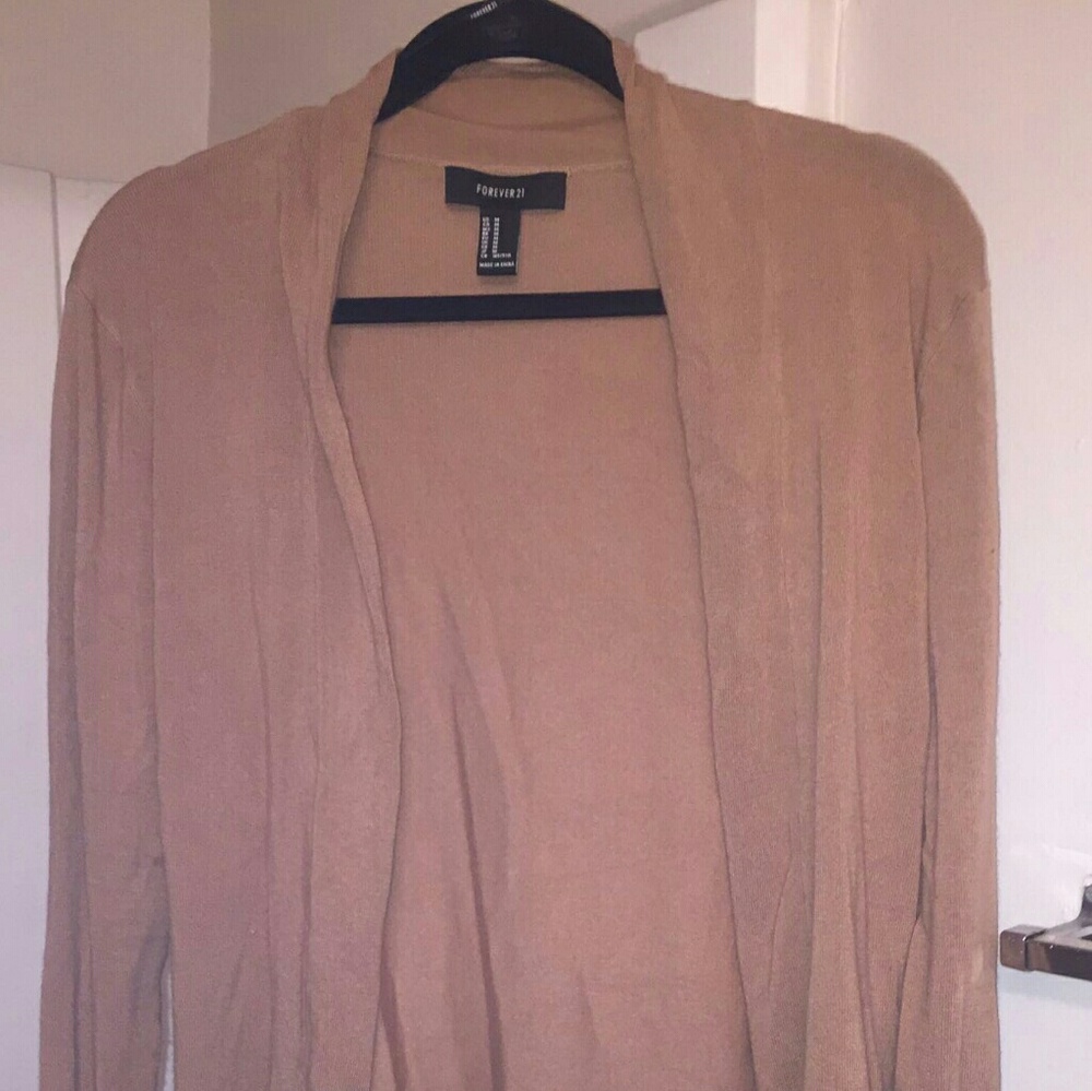 Golden F21 cardigan